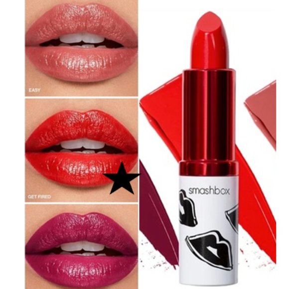 Smashbox Other - Smashbox limited edition "Get fired" lipstick NEW